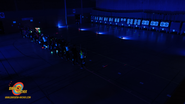 Schwarzlicht-Schießen (Hallenturnier BSC Freudenstadt 2025)